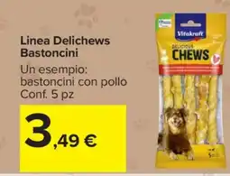 Carrefour Linea Delichews Bastoncini offerta