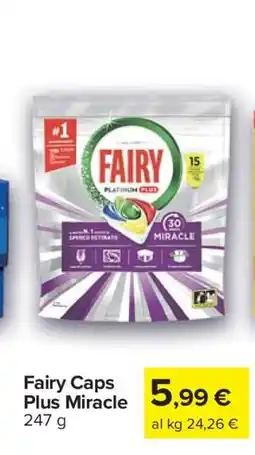 Carrefour Fairy Caps Plus Miracle offerta