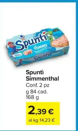 Carrefour SPUNTÌ SIMMENTHAL offerta