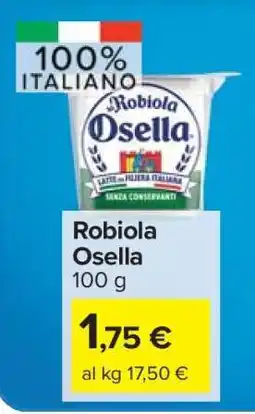 Carrefour Robiola Osella offerta