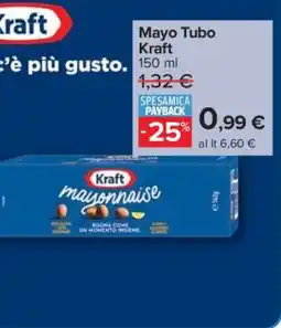 Carrefour Mayo Tubo Kraft offerta