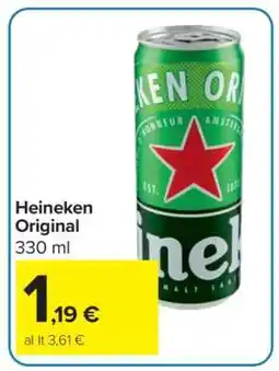 Carrefour Heineken Original offerta