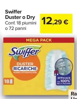 Carrefour Swiffer Duster o Dry offerta