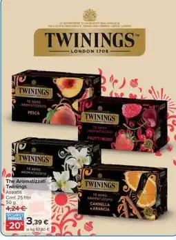Carrefour The Aromatizzati Twinings Assortiti offerta