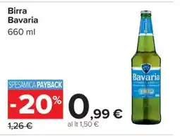 Carrefour BIRRA BAVARIA offerta