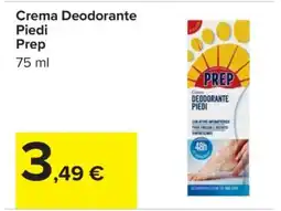 Carrefour Crema Deodorante Piedi offerta