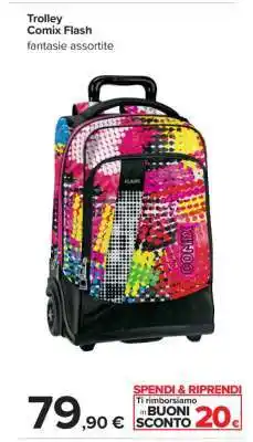 Carrefour Trolley Comix Flash offerta
