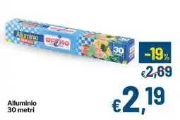 Qui Discount Alluminio 30 metri offerta