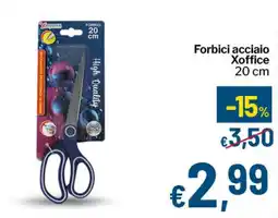 Qui Discount Forbici acciaio Xoffice 20 cm offerta