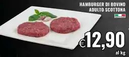 Famila Hamburger di bovino adulto scottona offerta