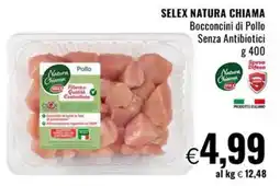 Famila SELEX NATURA CHIAMA Bocconcini di Pollo Senza Antibiotici offerta