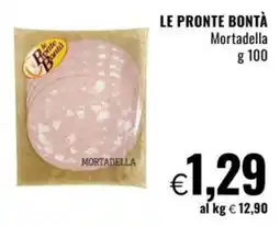 Famila LE PRONTE BONTÀ Mortadella offerta