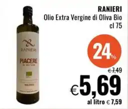 Famila RANIERI Olio Extra Vergine di Oliva Bio offerta
