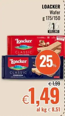 Famila LOACKER Wafer offerta