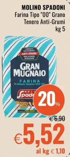 Famila MOLINO SPADONI Farina Tipo "00" Grano Tenero Anti-Grumi offerta