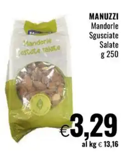 Famila MANUZZI Mandorle Sgusciate Salate offerta