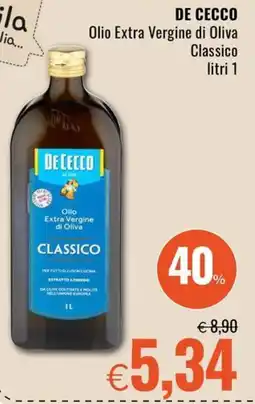 Famila DE CECCO Olio Extra Vergine di Oliva Classico offerta