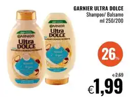 Famila GARNIER ULTRA DOLCE Shampoo/ Balsamo offerta