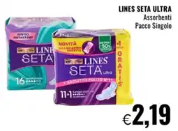 Famila LINES SETA ULTRA Assorbenti Pacco Singolo offerta