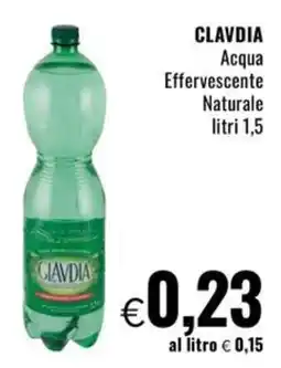 Famila CLAVDIA Acqua Effervescente Naturale offerta
