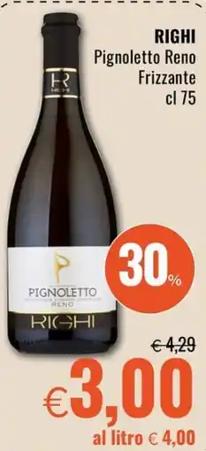 Famila RIGHI Pignoletto Reno Frizzante offerta
