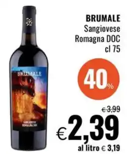 Famila BRUMALE Sangiovese Romagna DOC offerta