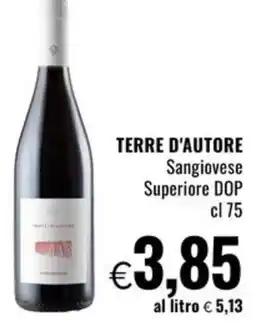 Famila TERRE D'AUTORE Sangiovese Superiore DOP offerta