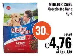 Famila MIGLIOR CANE Crocchette Cane offerta