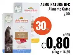 Famila ALMO NATURE HFC Alimento Gatto offerta