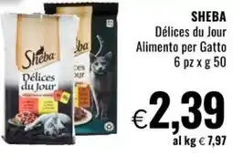 Famila SHEBA Délices du Jour Alimento per Gatto offerta