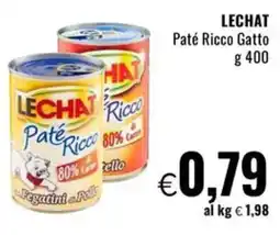 Famila LECHAT Paté Ricco Gatto offerta