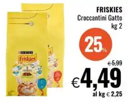 Famila FRISKIES Croccantini Gatto offerta