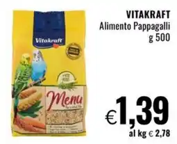 Famila VITAKRAFT Alimento Pappagalli offerta