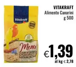 Famila VITAKRAFT Alimento Canarini offerta