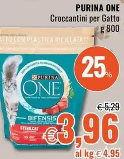 Famila PURINA ONE Croccantini per Gatto offerta