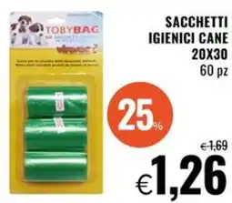 Famila Sacchetti igienici cane 20x30 60 pz offerta