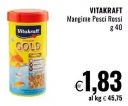Famila VITAKRAFT Mangime Pesci Rossi offerta