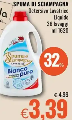 Famila SPUMA DI SCIAMPAGNA Detersivo Lavatrice Liquido offerta