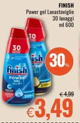 Famila FINISH Power gel Lavastoviglie offerta