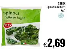 Famila SELEX Spinaci a Cubetti offerta