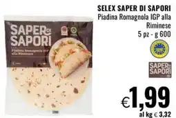 Famila Selex saper di sapori offerta