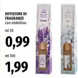 Famila Diffusore di fragranze con midollino offerta