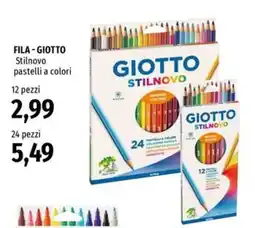 Famila FILA - GIOTTO Stilnovo pastelli a colori offerta