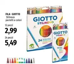Famila FILA - GIOTTO Stilnovo pastelli a colori offerta