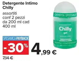 Carrefour Detergente Intimo Chilly offerta