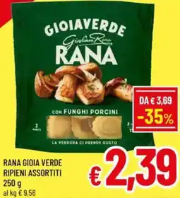 A&O Rana gioia verde ripieni assortiti offerta