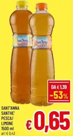 A&O Sant'anna santhe' pesca/limone offerta
