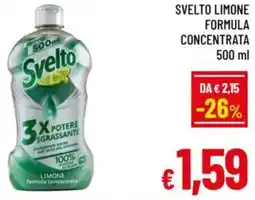 A&O Svelto limone formula concentrata offerta