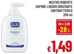 A&O Neutro roberts sapone liquido idratante/antibatterico offerta
