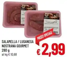 A&O Salamella/luganega nostrana gourmet offerta